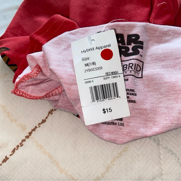 Hybrid Apparel Red Star Wars Tee - Picture 5 of 6